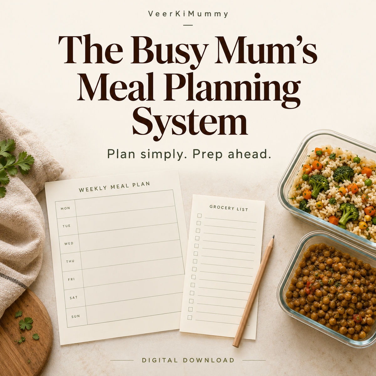 The Busy Mum’s Meal Planning System