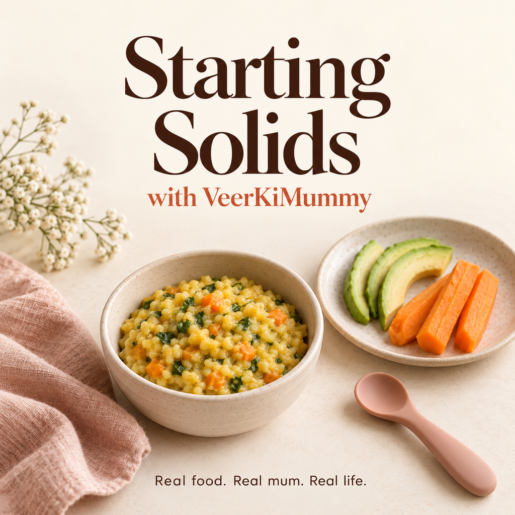 Starting Solids with VeerKiMummy