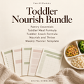 Toddler Nourish Bundle | Meal Planning Toolkit – VeerKiMummy